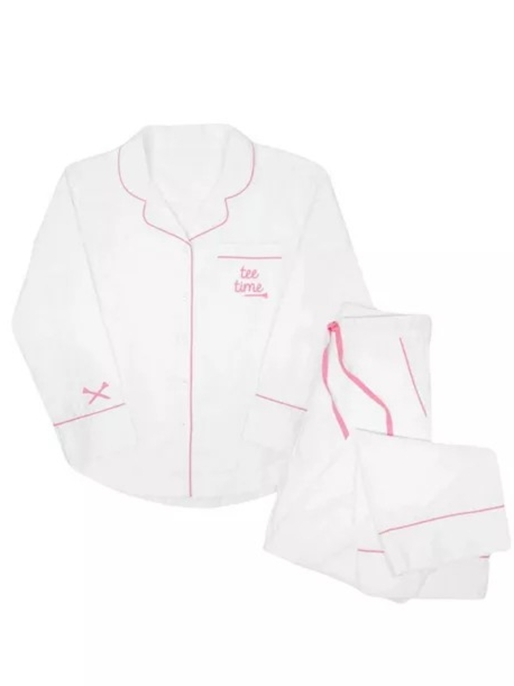 Ame &Lulu Very Cute Tee Time Pajamas NEW WITH TAGS